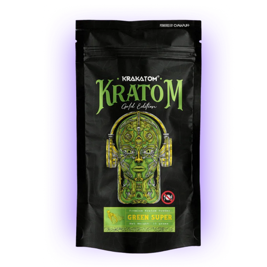 Kratom Powder Green Super - Gold Edition