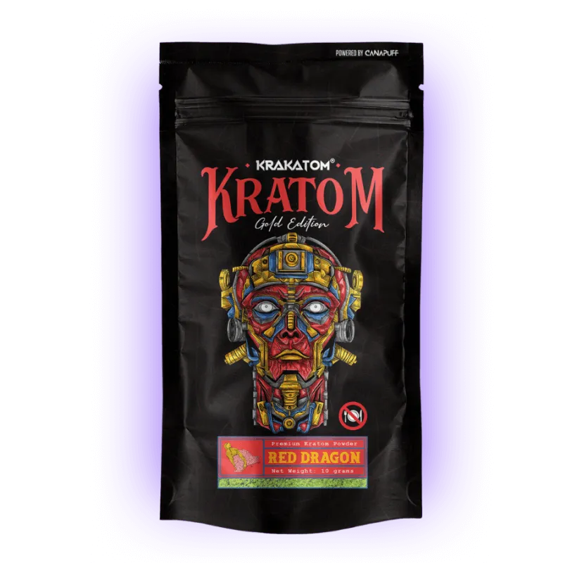 Proszek Kratom Red Dragon - Edycja Złota