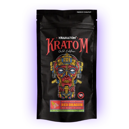Kratom Powder Red Dragon - Edición Oro