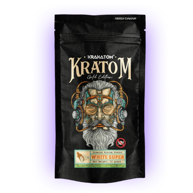Proszek Kratom White Super - Edycja Złota