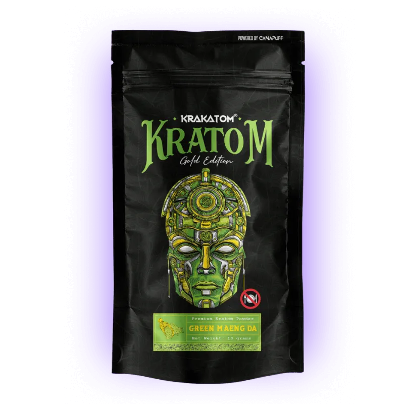 Kratom Powder - Green Maeng Da - Gold Edition