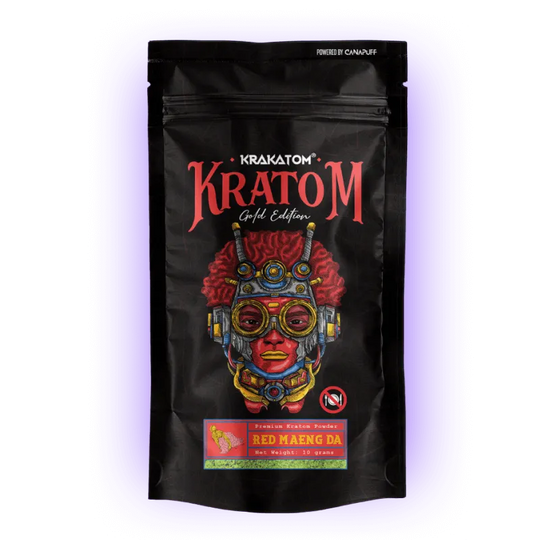 Kratom Tee - Red Maeng Da - Gold Edition