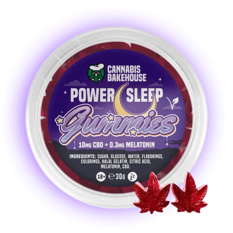 CBD Sleep Gummies Leaves BLACKCURRANT 30g