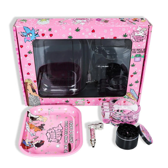 Sets de Pipas de Metal 'Baked Bun' 4 piezas.