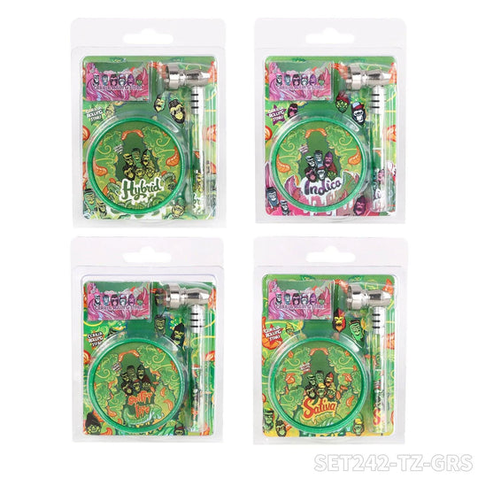 Gorilla Set - Glass Pipe 3-piece.