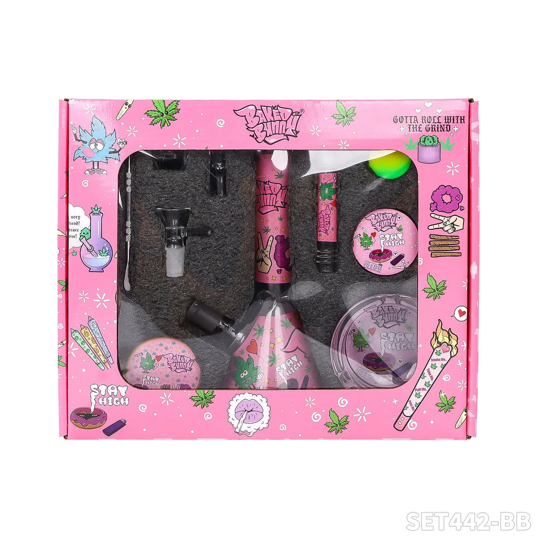 Baked Bunny Bong Set – Set completo para fumar de 7 piezas