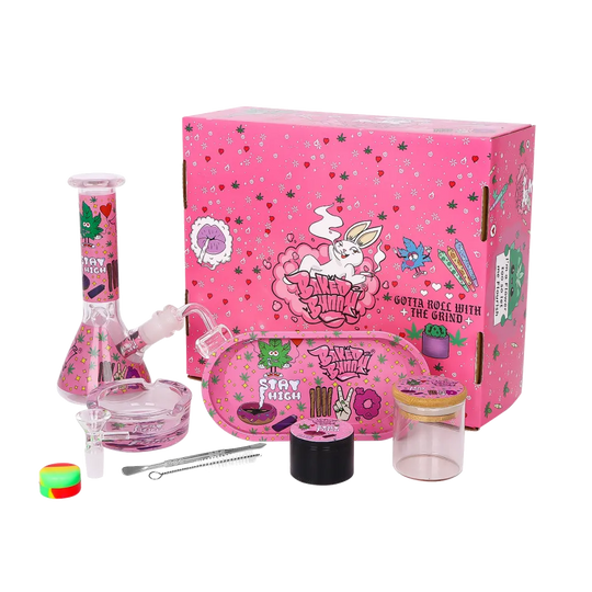 Baked Bunny Bong Set – Komplettes Raucherset 7tlg.