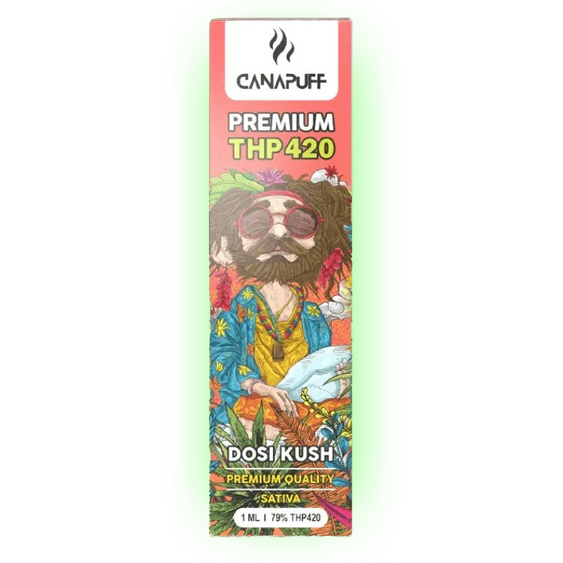 THP420 Vape - Dosi Kush 79% 1ml
