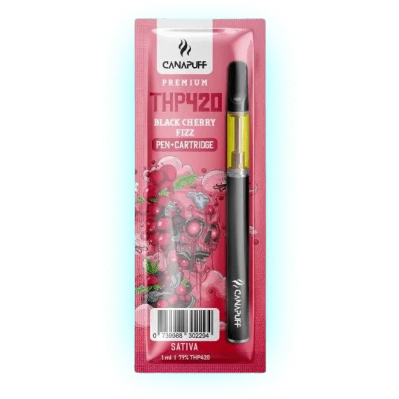 THP420 Pen+Cartridge Black Cherry Fizz 79%