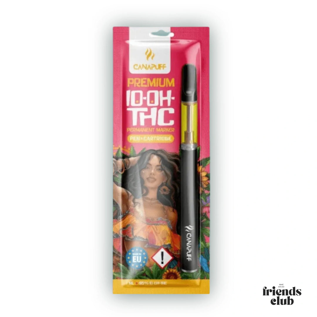 10-OH-THC Pen+Cartridge Permanent Marker 95% 1ml - hhcfriends