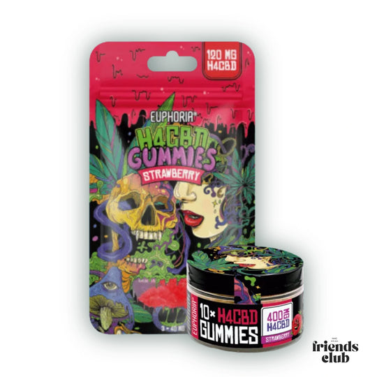 Gummies H4CBD Fraise - hhcfriends