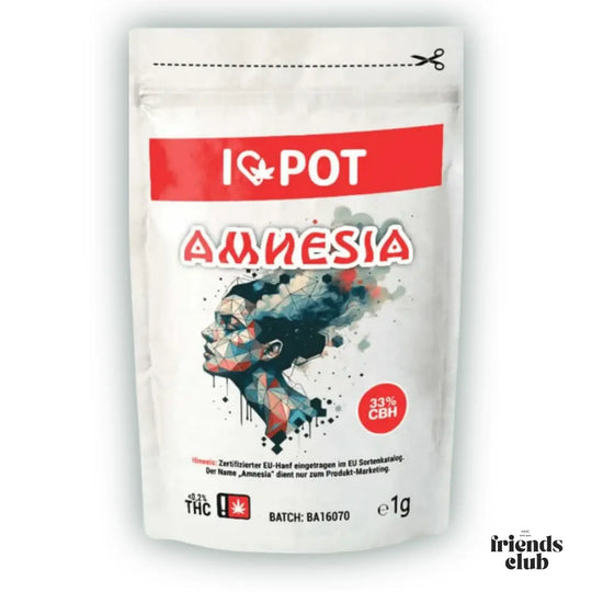 CBH Fleurs Amnesia 33% I♥Pot - hhcfriends
