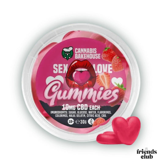 Gummies CBD SEX/LOVE - Fraise (30g) - hhcfriends