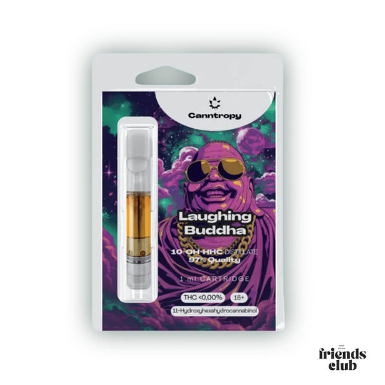 Acheter 10-OH-Cartouche Laughing Buddha 97% HHC 1ml - hhcfriends