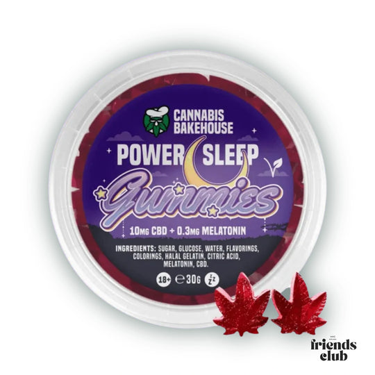 Gummies CBD Sommeil Leaves CASSIS 30g - hhcfriends