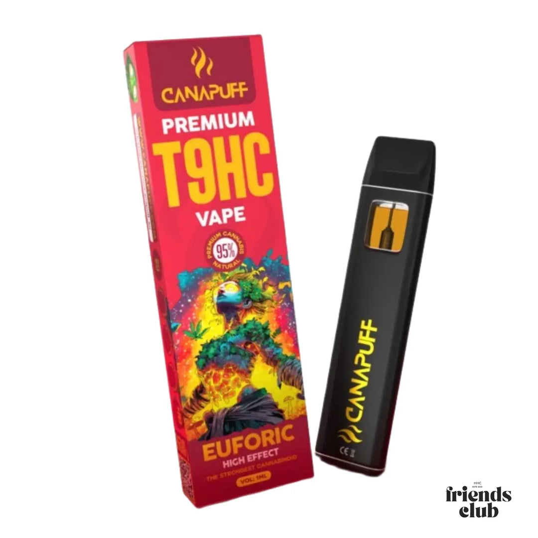T9HC Vape Euforic 95% 1ml - hhcfriends