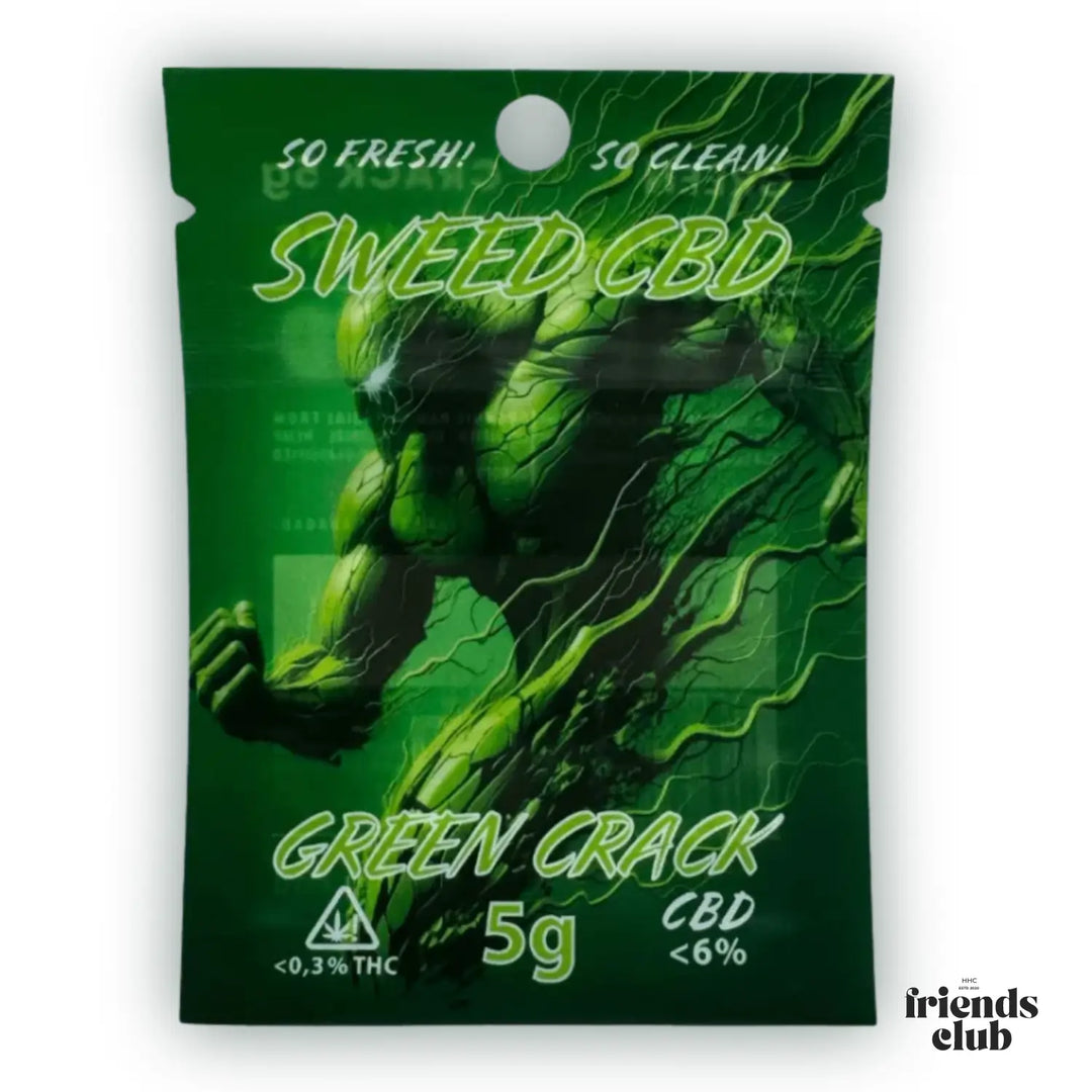 Kwiaty CBD Green Crack 5g - hhcfriends