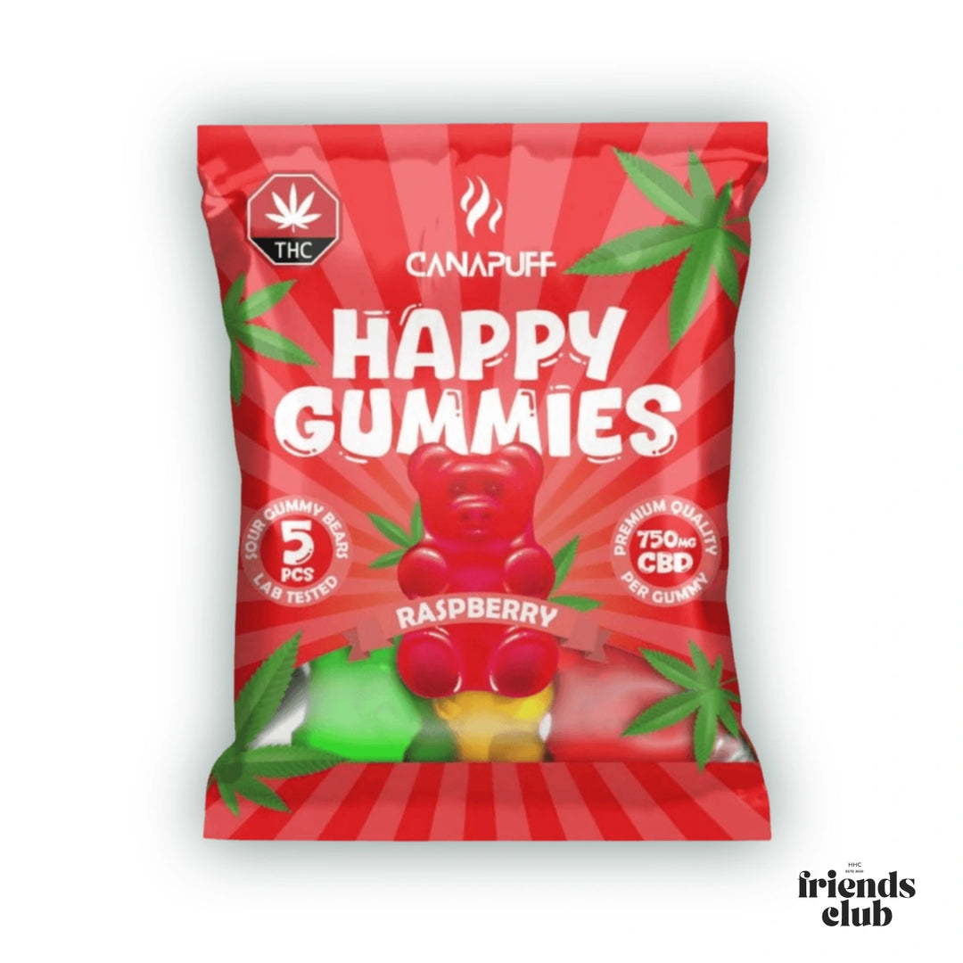 Żelki CBD Malina - hhcfriends