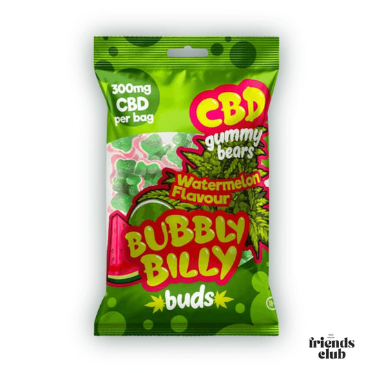 CBD Gummibeertjes - Watermeloen 10 stuks 300mg - hhcfriends