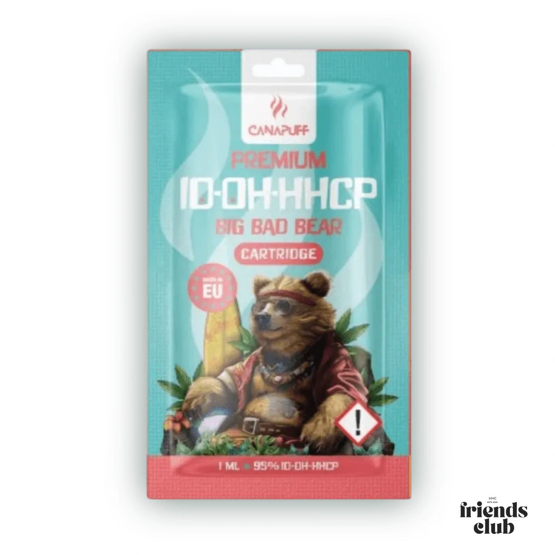 10-OH-P Cartouche Big Bad Bear 95% 1ml - hhcfriends