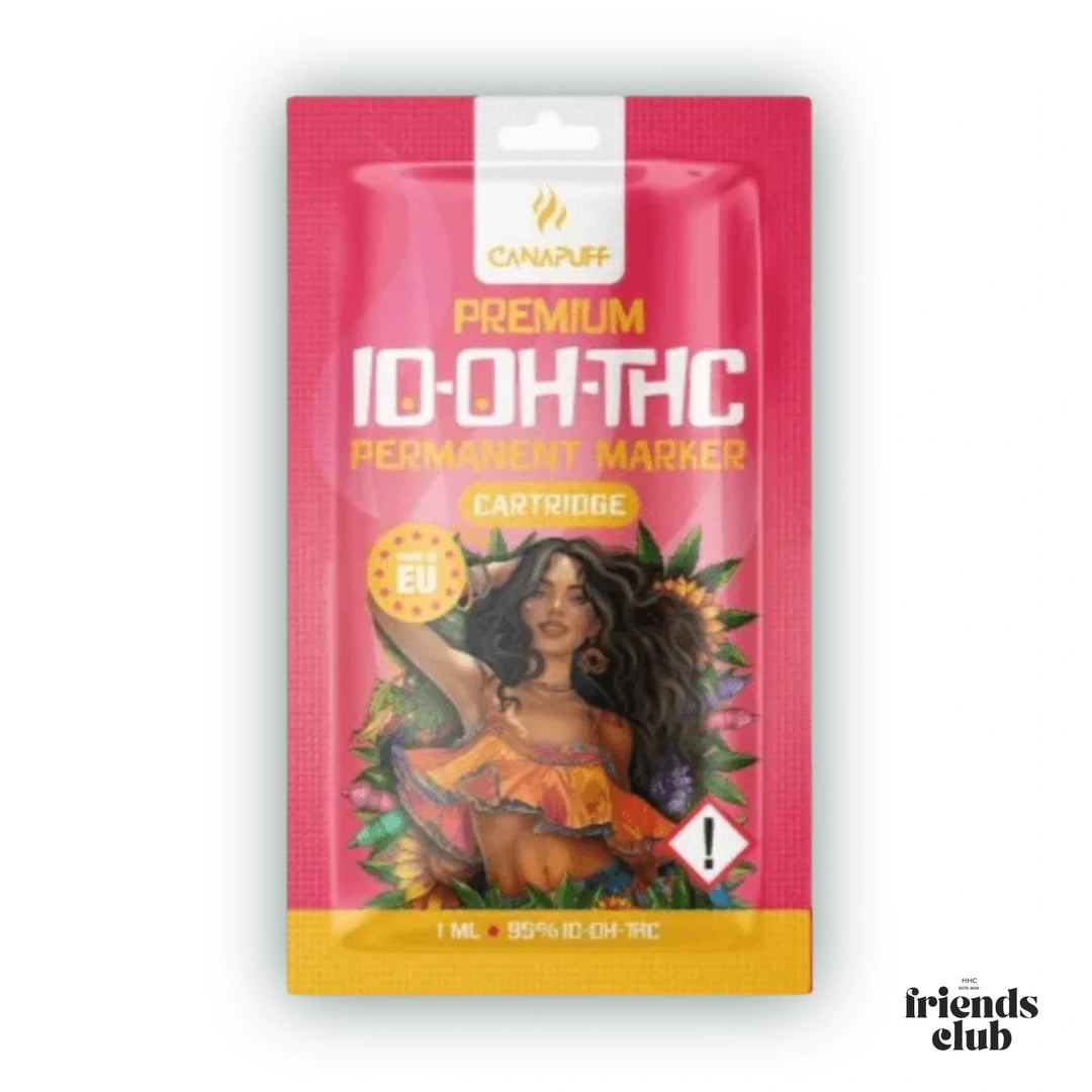 10-OH-THC Kartusche Permanent Marker 95% 1ml - hhcfriends