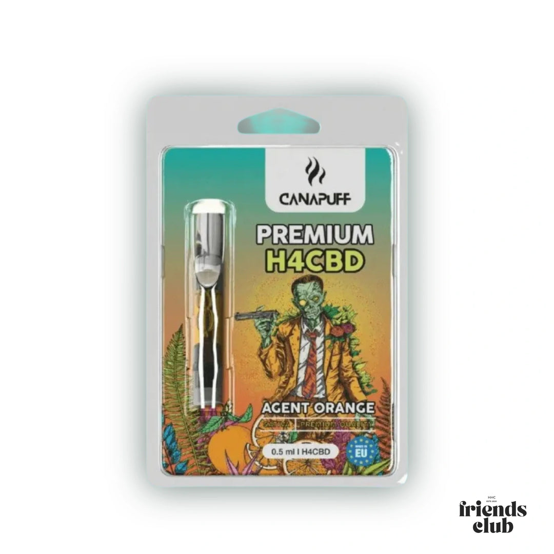 Cartouche H4CBD Agent Orange 1ml - hhcfriends