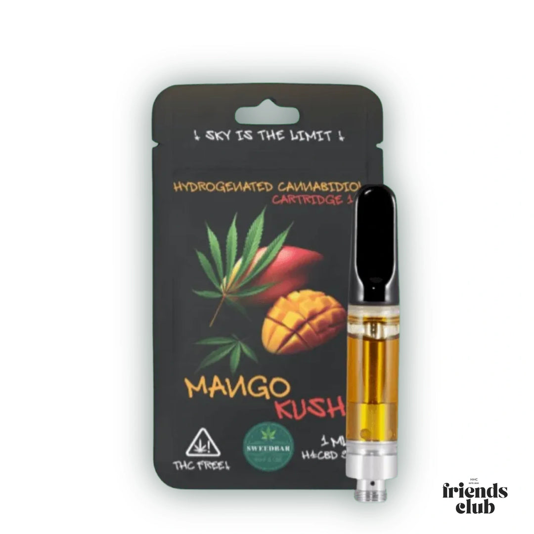 H4CBD Kartusche Mango Kush 90% 1ml THC Free - hhcfriends