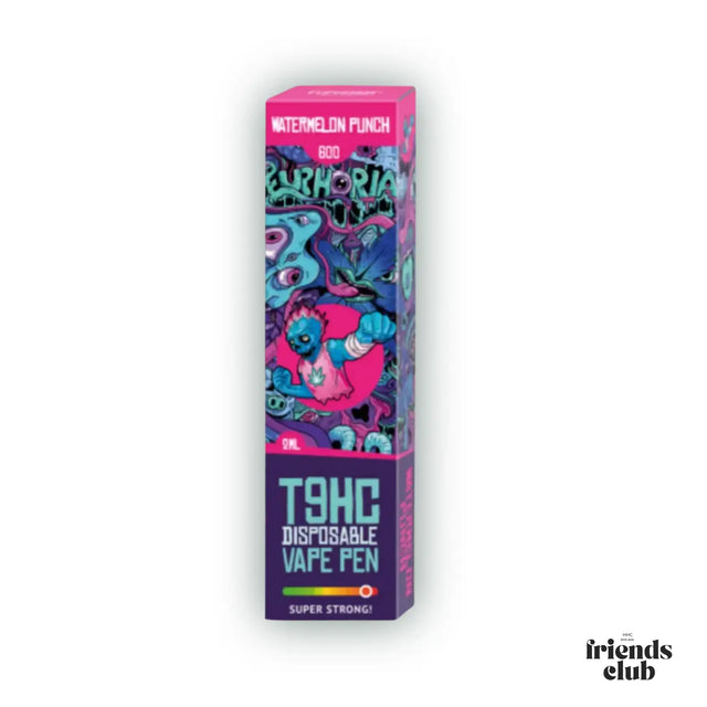 T9HC Einweg-Vape Pen – Watermelon Punch (2 ml) - hhcfriends