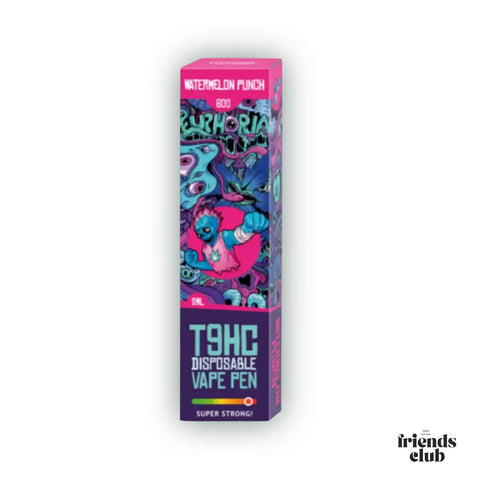 T9HC Disposable Vape Pen – Watermelon Punch (2 ml)