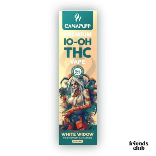 10-OH-THC Vape White Widow 95% 1ml - hhcfriends
