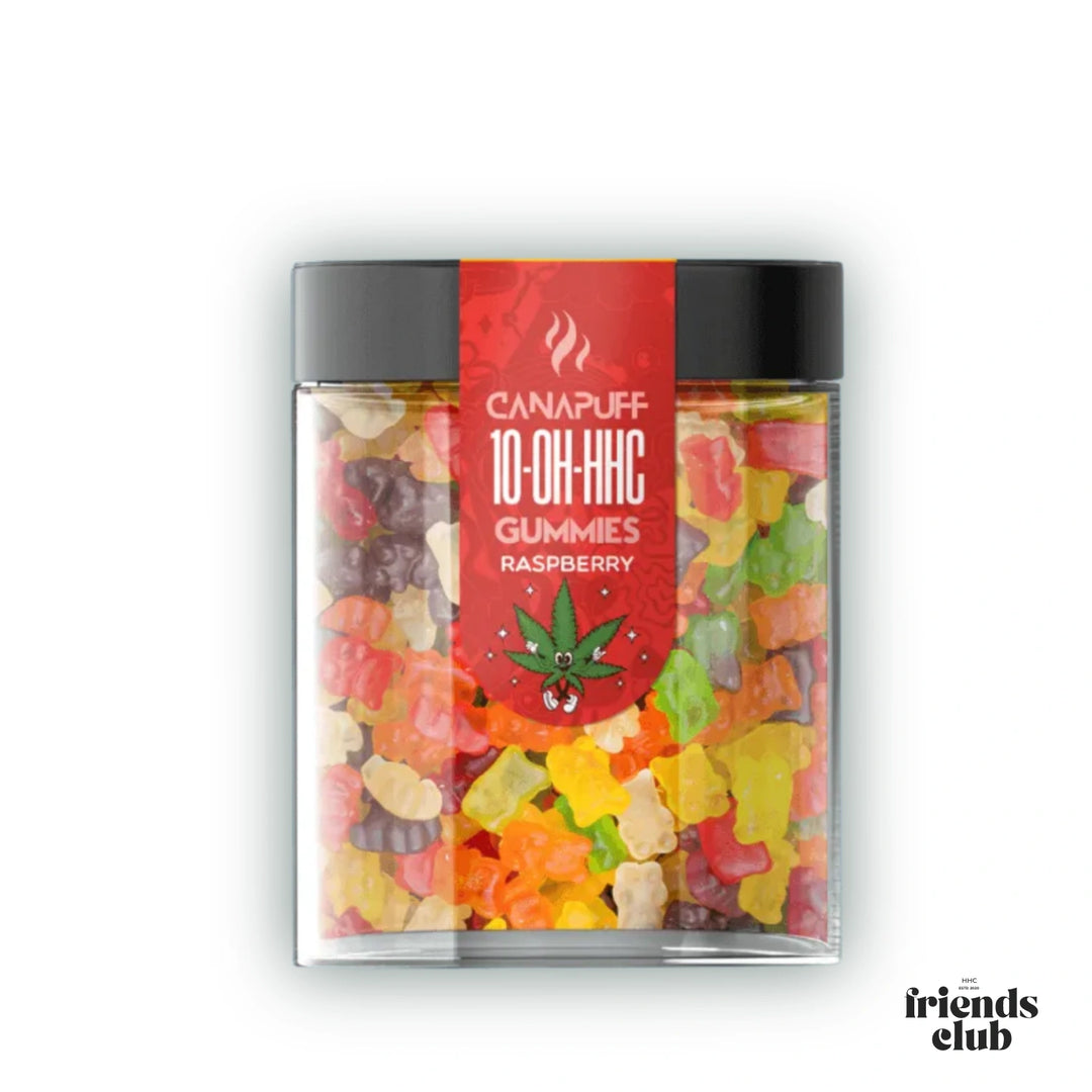 10-OH Gummies Raspberry 10 Stück - hhcfriends