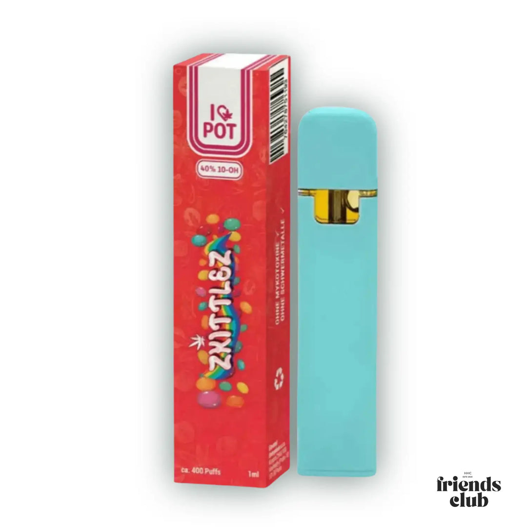10-OH Vape Skittlez 40% 1ml  I♥Pot - hhcfriends