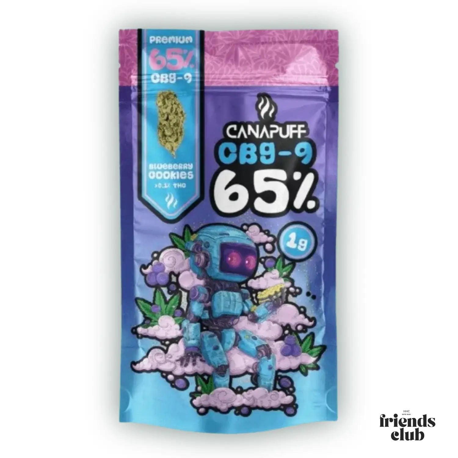 CBG9 Bloem Blueberry Cookie 65% - hhcfriends