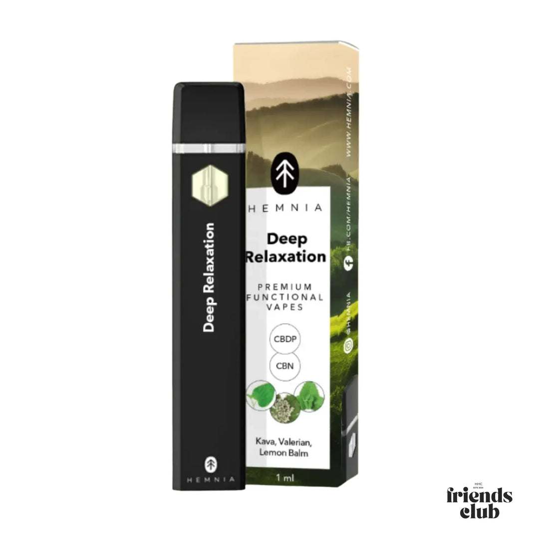 Vape mit Kava & Baldrian „Tiefenentspannung“ - hhcfriends