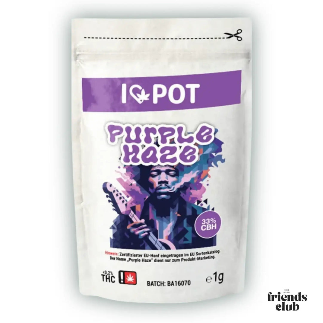 CBH Fleurs Purple Haze 33% I♥Pot - hhcfriends