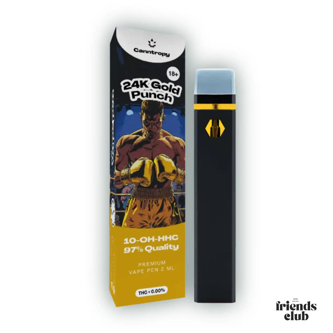 10-OH Vape  24K Gold Punch 97% 2ml - hhcfriends