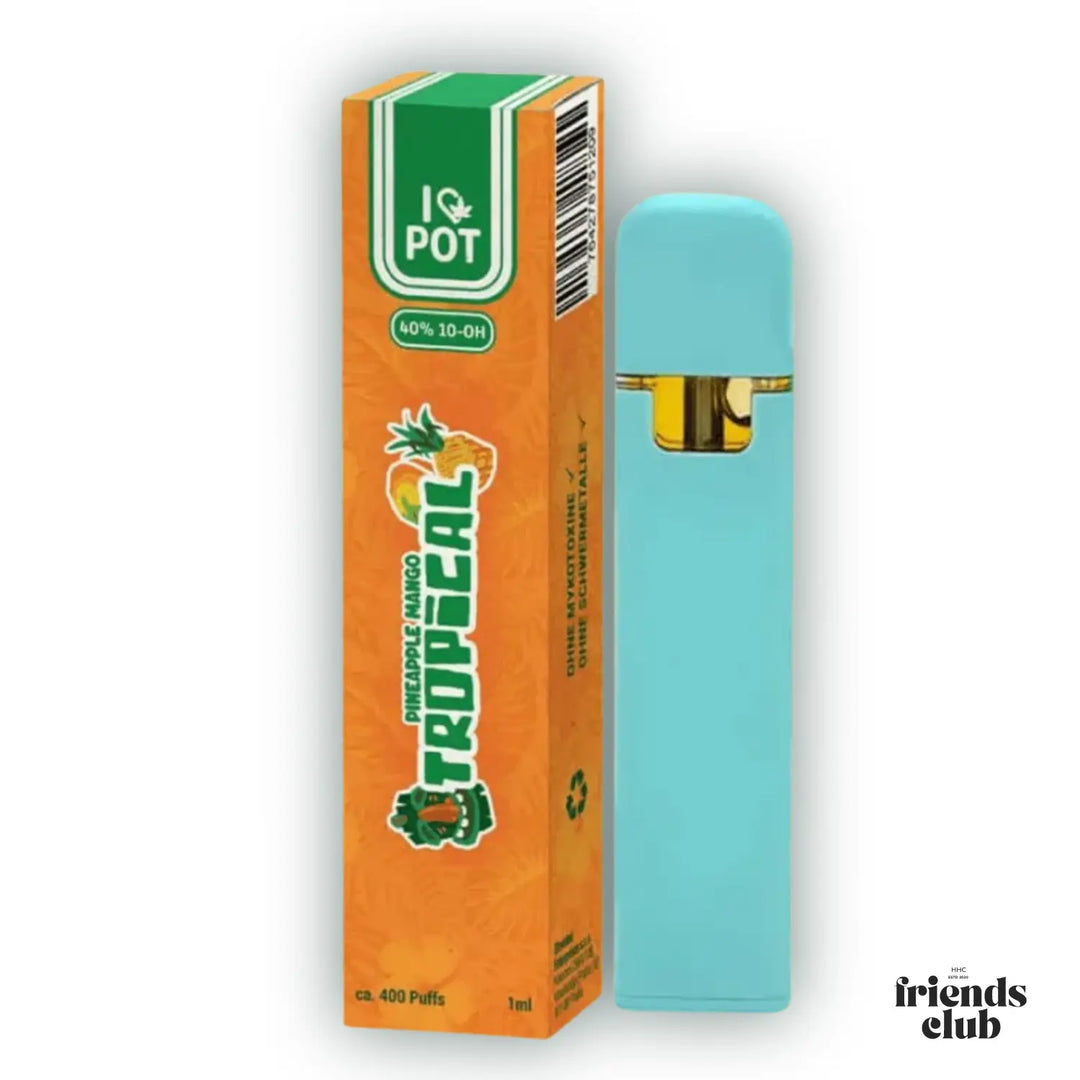 10-OH Vape Tropical 40% 1ml  I♥Pot - hhcfriends