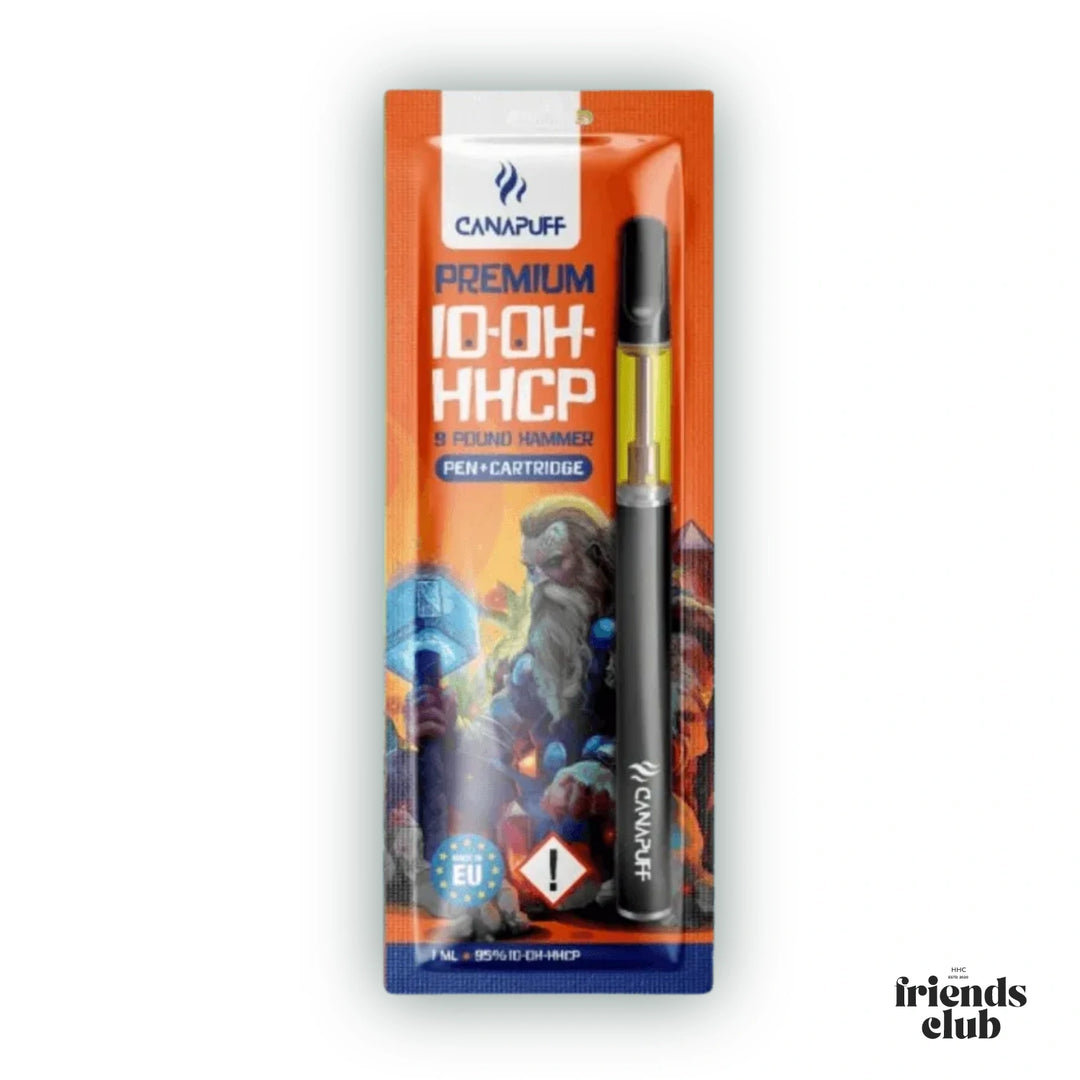 10-OH-P Pen+Kartridż 9 Pound Hammer 95% 1ml - hhcfriends