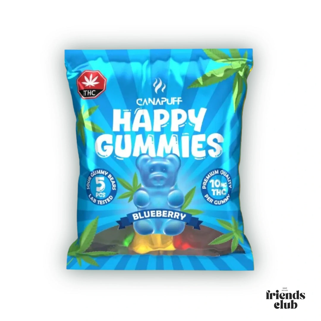 THC Gummies - Blaubeere (5 Stück) - hhcfriends