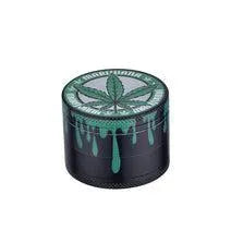 4-piece Grinder – Drip Leaf Design