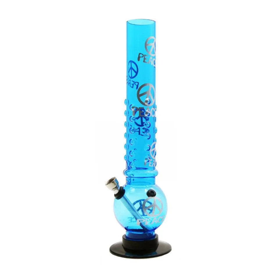 Bongo akrylowe z nadrukiem Peace 32 cm