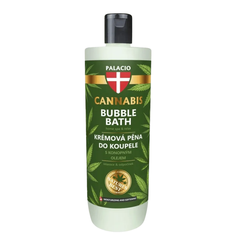 Cannabis Badeschaum, 500 ml