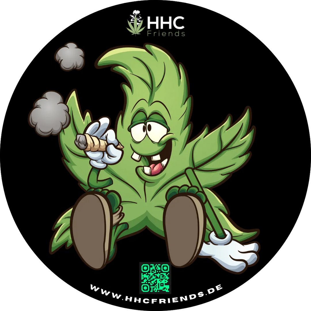 Aufkleber "Cannabis leaf"