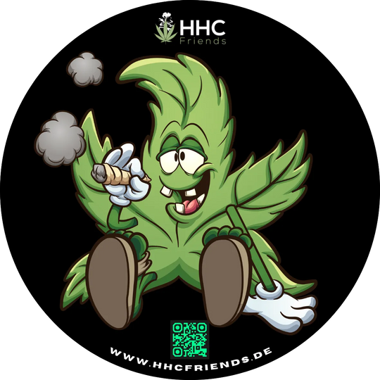 Aufkleber "Cannabis leaf"