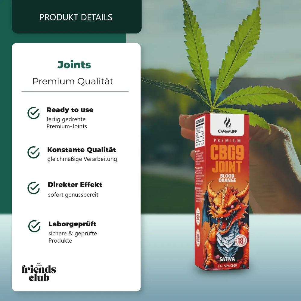 CBG9 Joint Vérnarancs 50% 2g