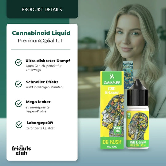 Huile CBD OG Kush 10ml - Smagro GmbH