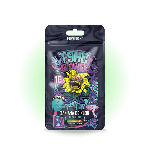T9HC Gyógynövény keverék – Damiana OG Kush (1 g)