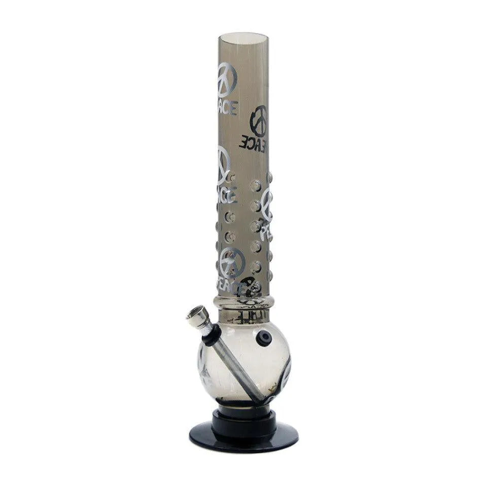 Bongo akrylowe z nadrukiem Peace 32 cm