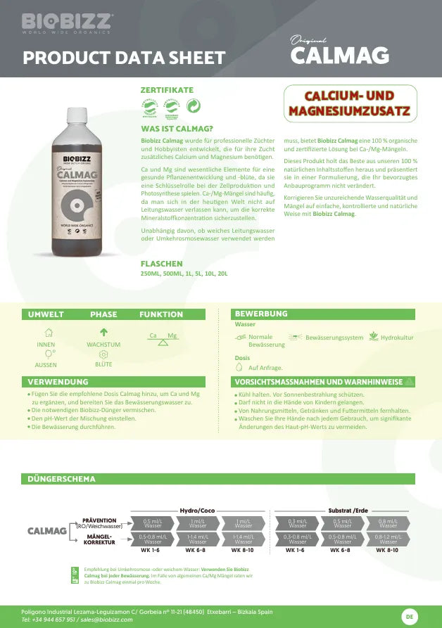 Bio Bizz CalMag