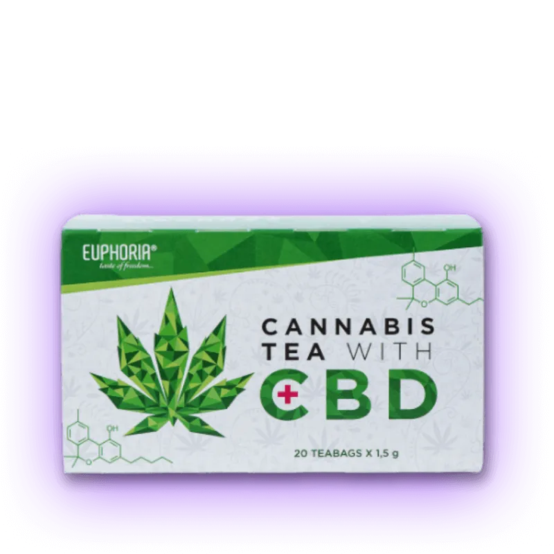 Cannabis Tee mit CBD